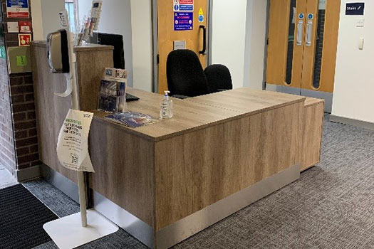 New reception at Queen Mary Legal Advice Centre