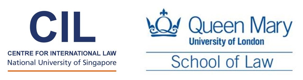 Centre for International Law, NUS and Queen Mary School of Law logos