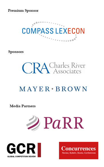 Compass Lexicon, Charles River Associates, Mayer Brown, PaRR, GCR, Concurrences logos