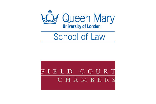 Queen Mary School of Law and Field Court Chambers logos