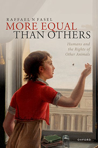 More Equal Than Others book cover. A victorian era drawing of a child looking at a fly on a window and raising their hand to it.