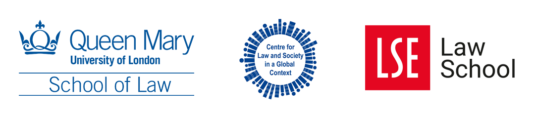 School of Law, Centre for Law and Society in a Global Context, and LSE Law School logo
