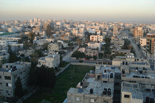 View of Gaza during 2000s