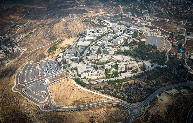 Birzeit University campus in the West Bank