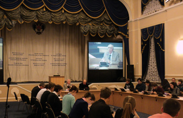 Professor Roger Cotterrell at St Petersburg State University