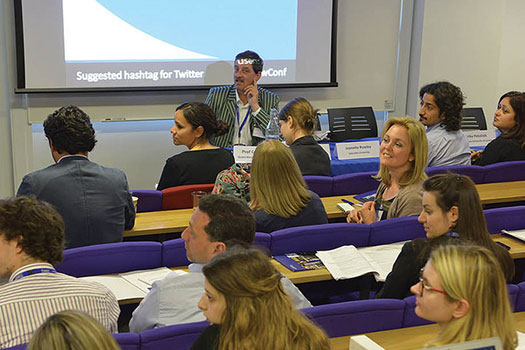 Students at a law event in CCLS