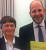 Bondy and Le Sueur Dec at the launch of the report
