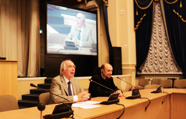 Roger Cotterrell at St Petersburg State University