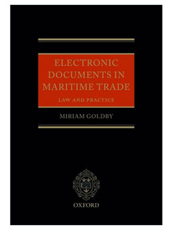 Electronic Documents in Maritime Law book cover