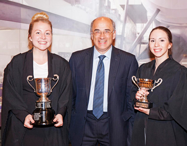 Hannah Paige Fry, Sir Brian Leveson and Gillian Hocking