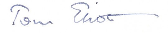 Signature of T. S. Eliot