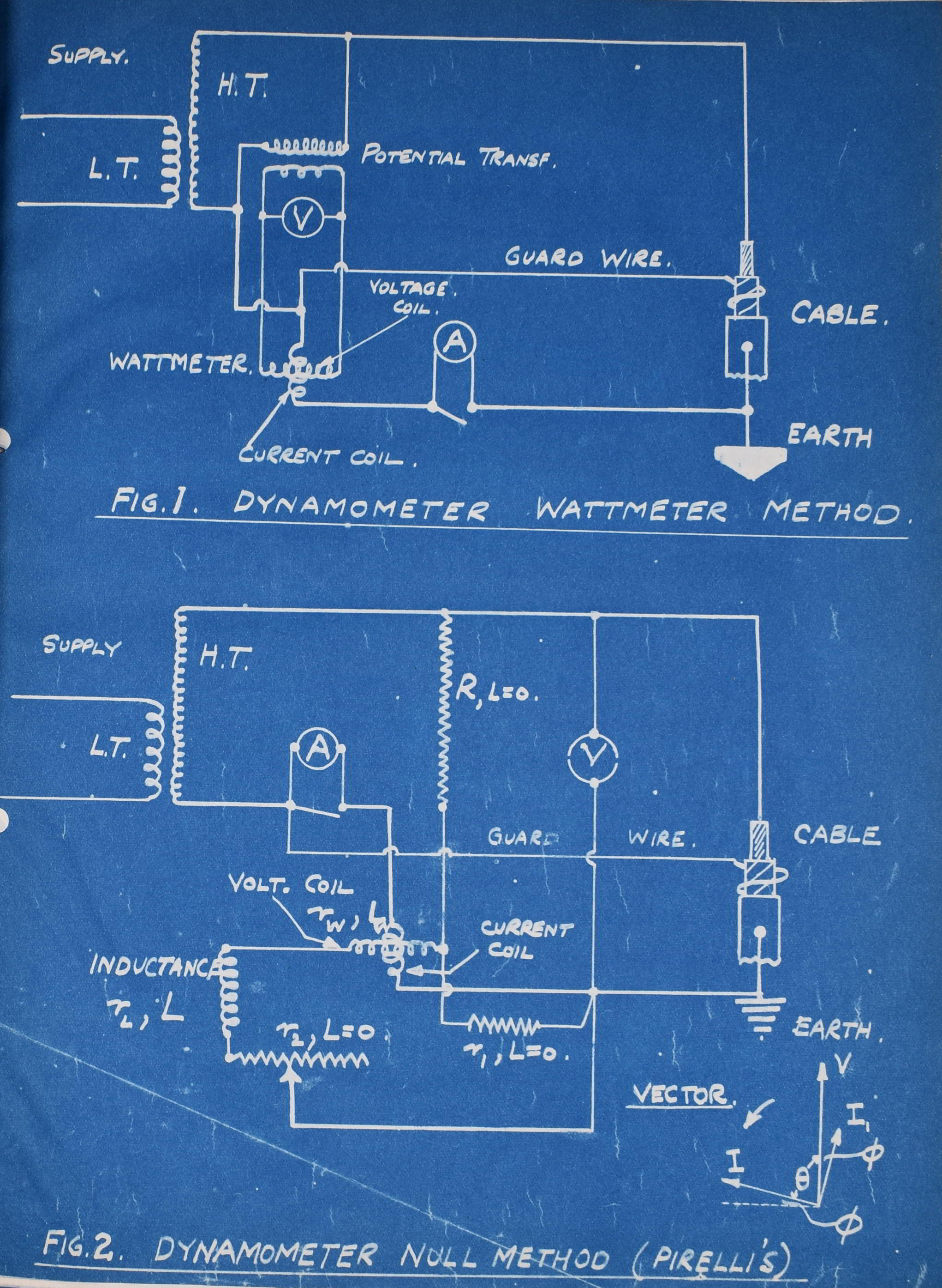 Diagram showing wiring
