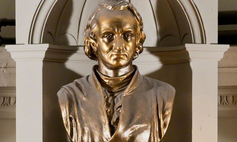 Bust of Dryden in the Octagon