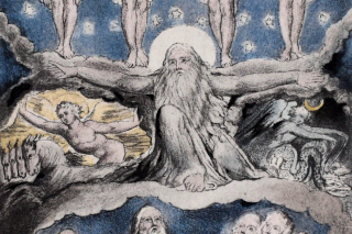 Illustration from William Blake's Book of Job Designs