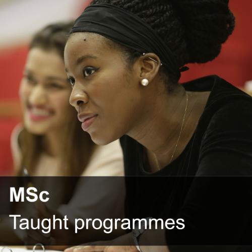 MSc programmes