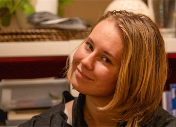An image of Julie Capkova who wrote an article titled 