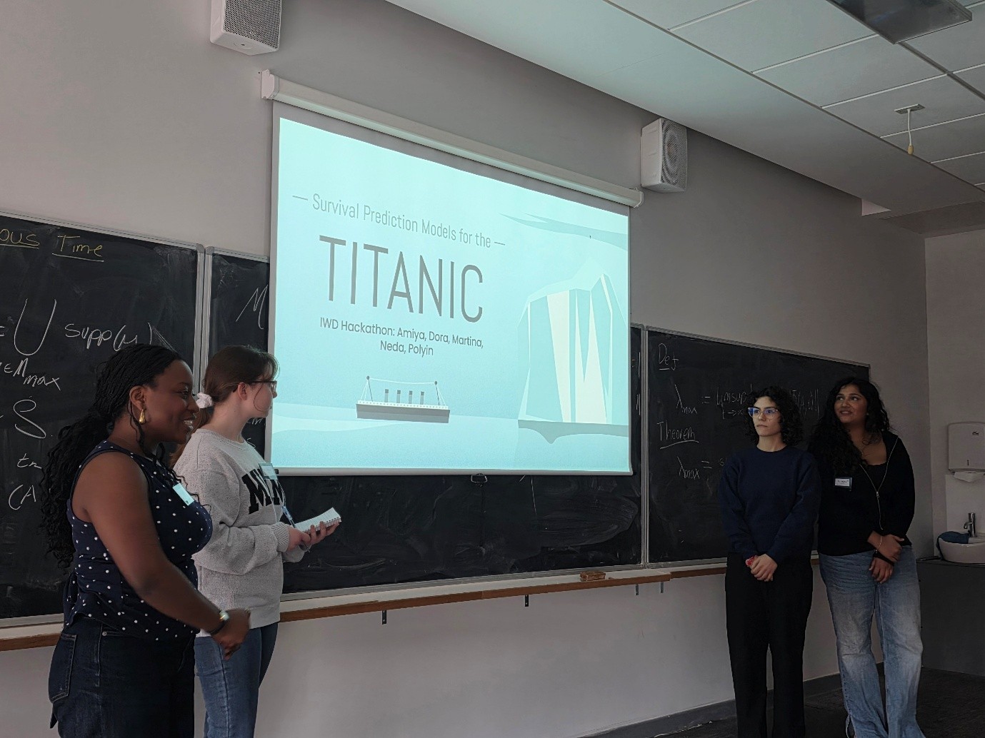 A picture from Hackathon