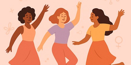 Image of women doing zumba