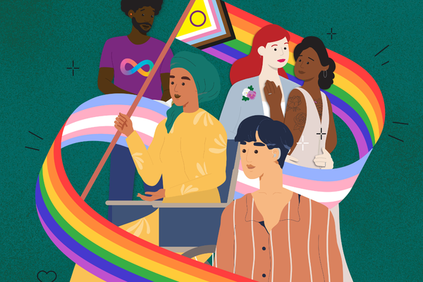 An image of Pride Month