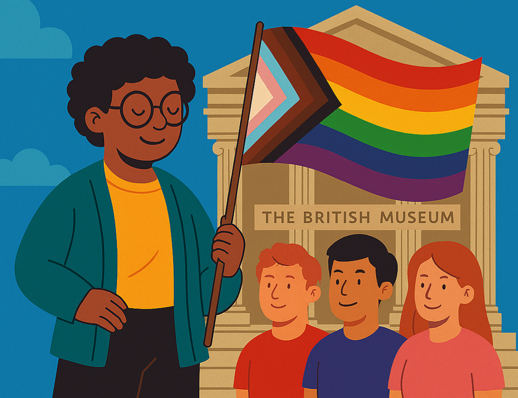 A visit to British Museum as part of Pride Month Programme.png