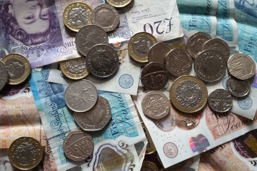 An image of money
