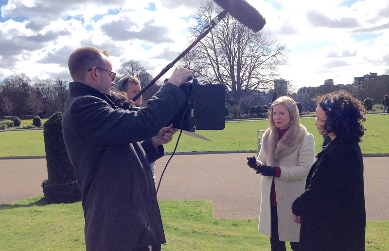 MA Heritage Management students conducting interview