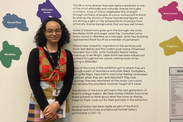 Aisha Tahir, Heritage Assistant at Brent Museum and Archives (Heritage Management MA 2020)
