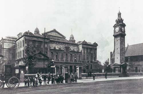 The People’s Palace, Mile End Road, circa 1900’