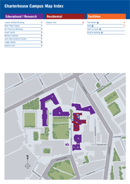 Charterhouse Square campus map