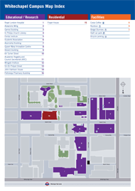 Whitechapel campus map