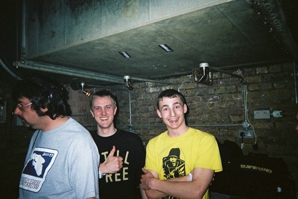 Alumnus, Alistair Hatch, at Fabric in 2003