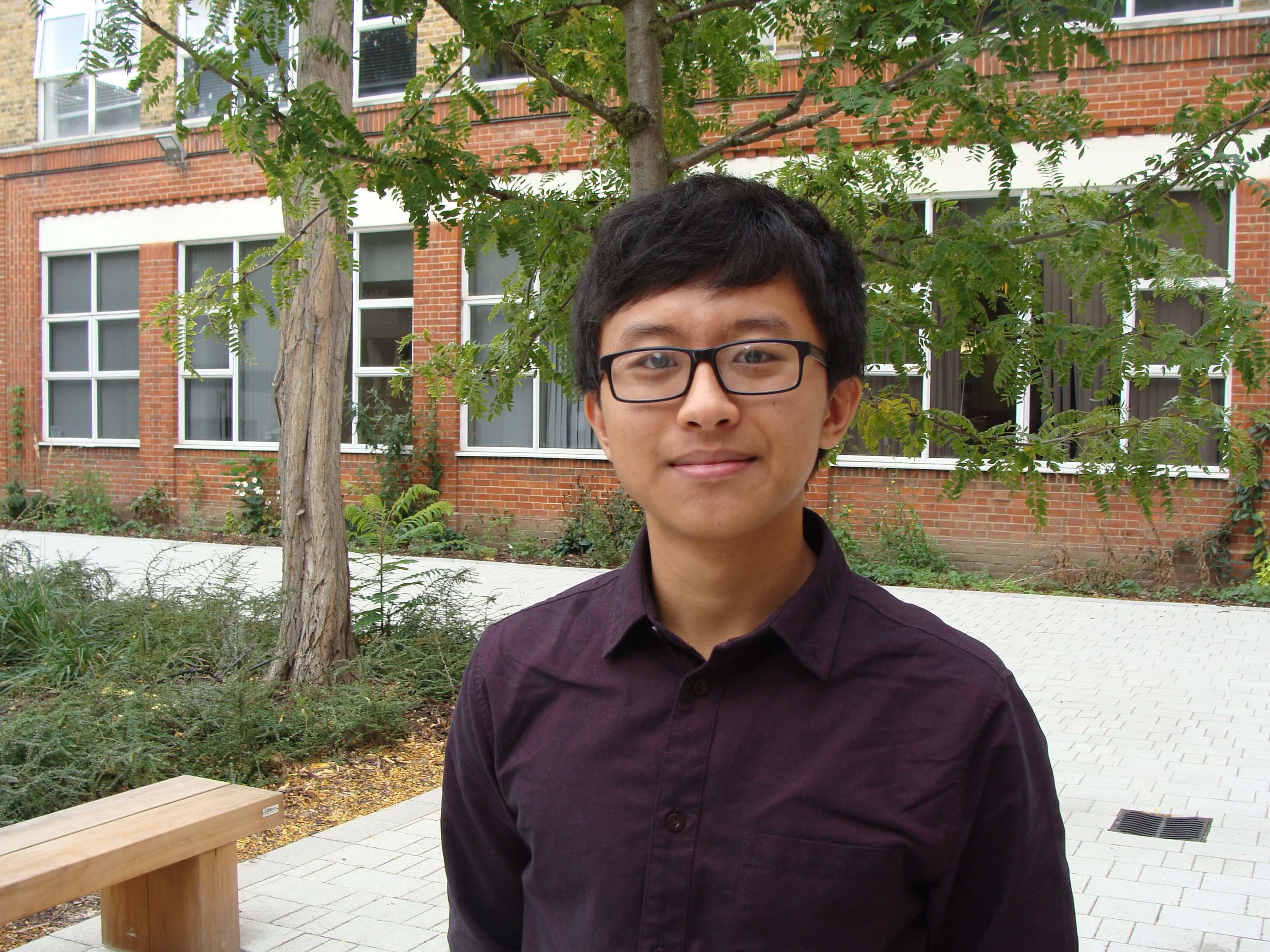 Kevin Gurung on Queen Mary Campus