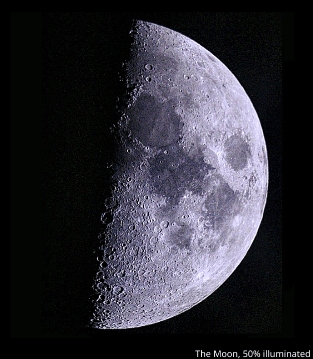 Photo of the Moon taken by alumna Gurjeet Kahlon