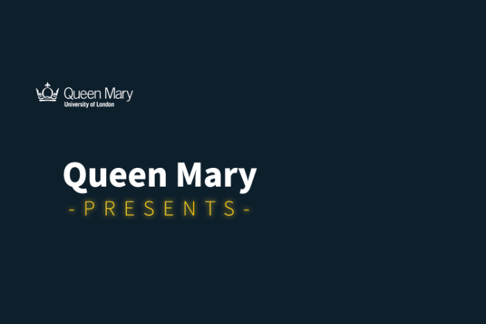 Queen Mary presents logo