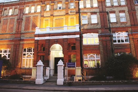 Exterior of Garrod Building at Whitechapel