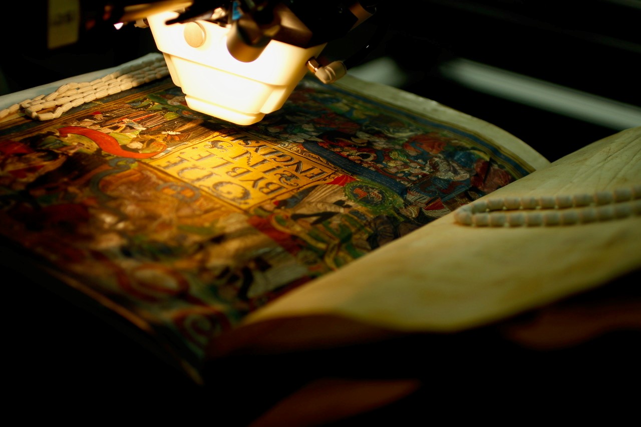 Macro-XRF Analysis of the Great Bible (Carried out by Nathan Daly at the Hamilton Kerr Institute)