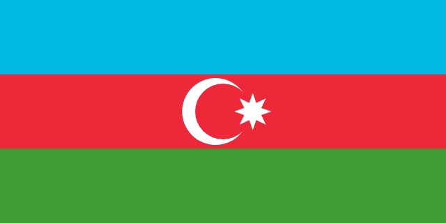 Flag for Azerbaijan