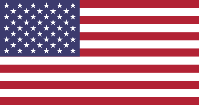 Flag for United States of America