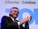 Photograph of Alberto Fernández, the frontrunner for Argentina's presidency