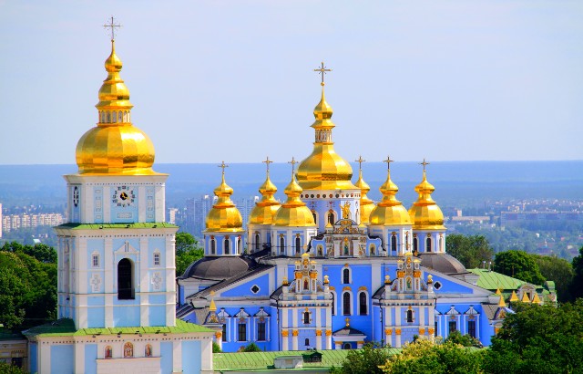 St Michael's Golden-Domed Monastery in Kyiv, Ukraine