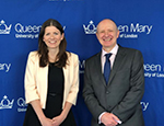 Minister of State for Universities Michelle Donelan MP and President and Principal, Professor Colin Bailey