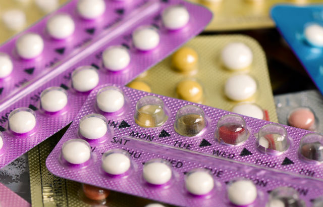 Picture of contraceptive pills