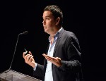 Thomas Piketty delivering a lecture