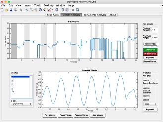 Vibrato analysis 