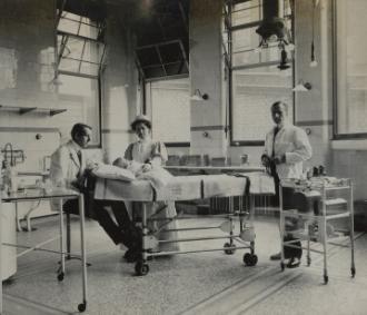 Operating theatre at the London