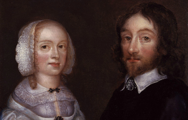 Thomas Browne with his wife Dorothy