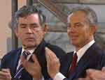 Gordon Brown and Tony Blair