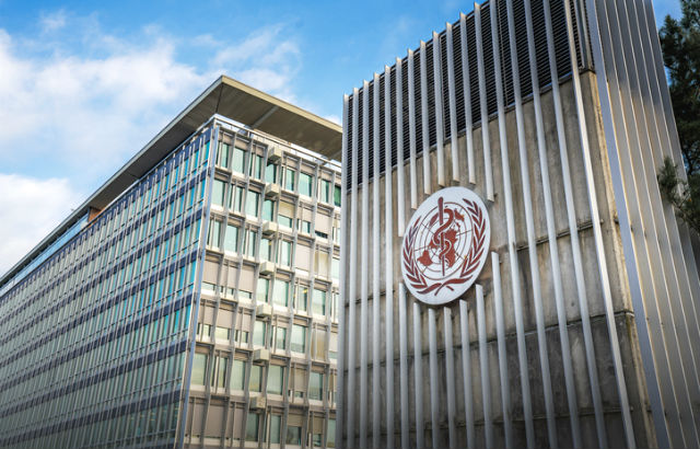 The World Health Organisation's headquarters in Geneva, Switzerland.