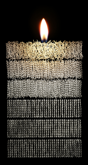 Image depicting rotator phases in wax candle