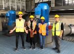 Queen Mary Chemical Engineering students and colleagues in the Waternet labs, Amsterdam
